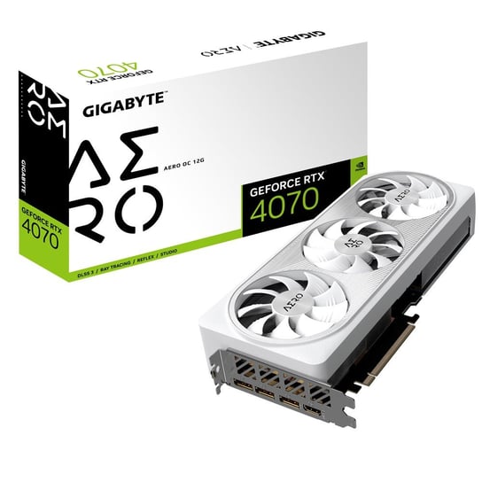 Karta graficzna GeForce RTX 4070 AERO OC 12GB GDDR6X 192bit 3DP/HDMI Inna marka