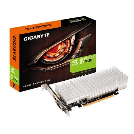 Karta graficzna GIGABYTE GeForce GT 1030 Silent Low Profile GV-N1030SL-2GL, 2 GB GDDR5, PCI-E 3.0 Gigabyte