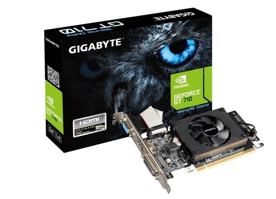 Karta graficzna GIGABYTE GeForce GT 710, 1 GB GDDR3, PCI-E 2.0 Gigabyte