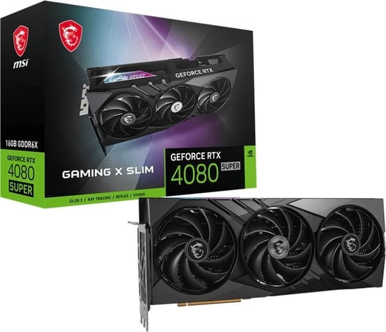 Karta graficzna MSI GeForce RTX 4080 SUPER Gaming X Slim 16GB GDDR6X MSI