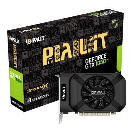Karta graficzna PALIT GeForce GTX 1050 Ti StormX, 4 GB, PCI-E 3.0 Palit