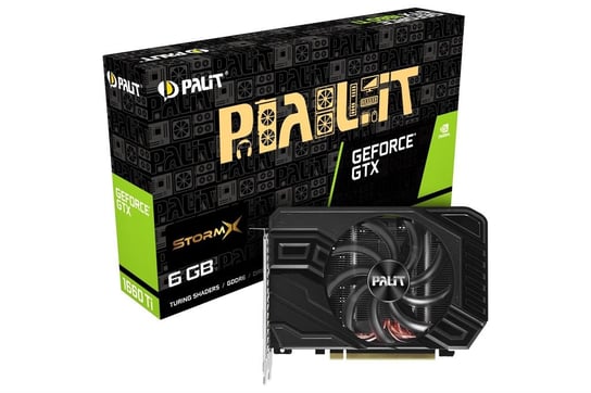 Karta graficzna PALIT GeForce GTX 1660 Ti StormX, 6 GB GDDR6, PCI-E 3.0 Palit