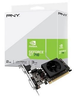 Karta graficzna PNY GeForce GT 710 VCG7102D5SFPPB, 2 GB GDDR5, PCI-E 3.0 PNY
