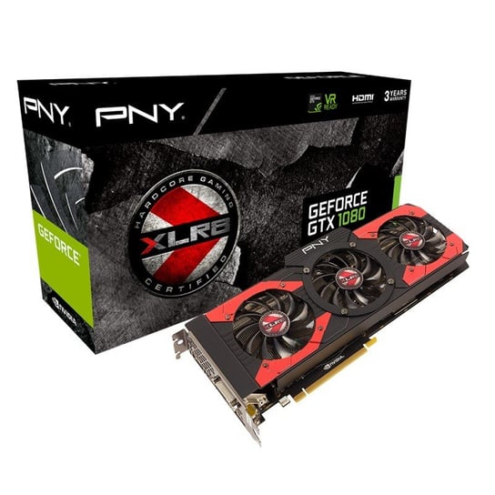 Karta graficzna PNY GeForce GTX 1080 8 GB, PCI-E 3.0 PNY
