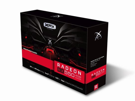 Karta graficzna XFX Radeon RX 550, 4 GB DDR5, PCI-E 16x XFX