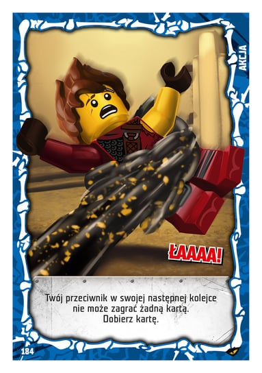 Karta LEGO NINJAGO TCG seria 4 - 184 Łaaa! Blue Ocean Entertainment Polska Sp. z o.o.