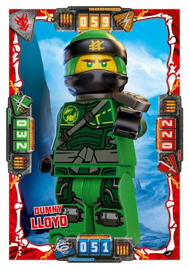 Karta LEGO NINJAGO TCG seria 4 - 2 Dumny Lloyd Blue Ocean Entertainment Polska Sp. z o.o.