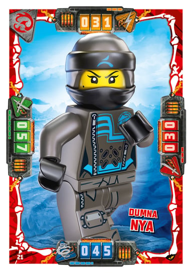 Karta LEGO NINJAGO TCG seria 4 - 21 Dumna Nya Blue Ocean Entertainment Polska Sp. z o.o.