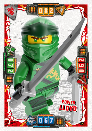 Karta LEGO NINJAGO TCG seria 4 - 7 Power Lloyd Blue Ocean Entertainment Polska Sp. z o.o.