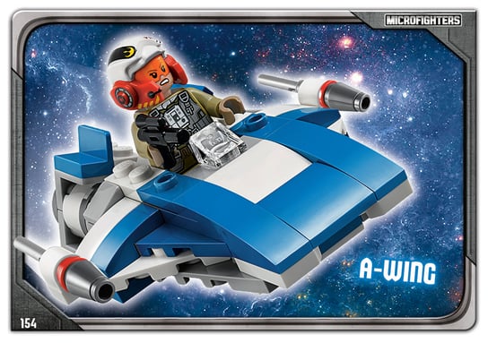 Karta LEGO Star Wars TCC 154 A-Wing Blue Ocean Entertainment Polska Sp. z o.o.