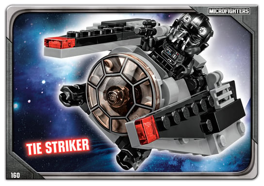 Karta LEGO Star Wars TCC 160 TIE Striker Blue Ocean Entertainment Polska Sp. z o.o.