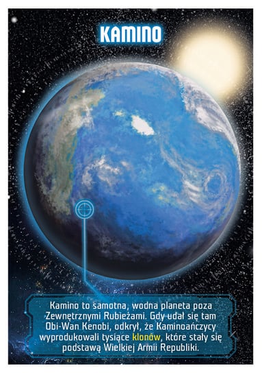Karta LEGO Star Wars TCC 234 Kamino Blue Ocean Entertainment Polska Sp. z o.o.