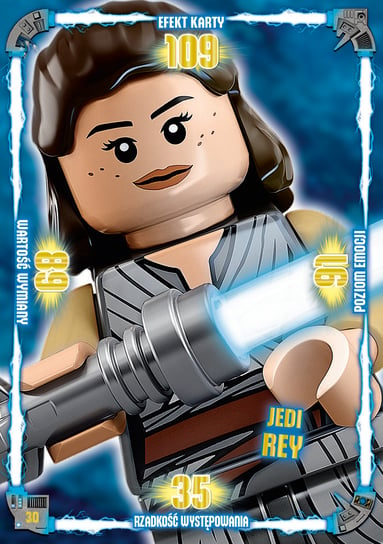 Karta LEGO Star Wars TCC 30 Jedi Rey Blue Ocean Entertainment Polska Sp. z o.o.