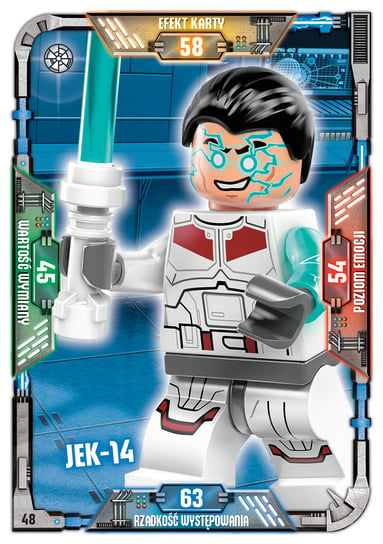 Karta LEGO Star Wars TCC 48 Jek-14 Blue Ocean Entertainment Polska Sp. z o.o.