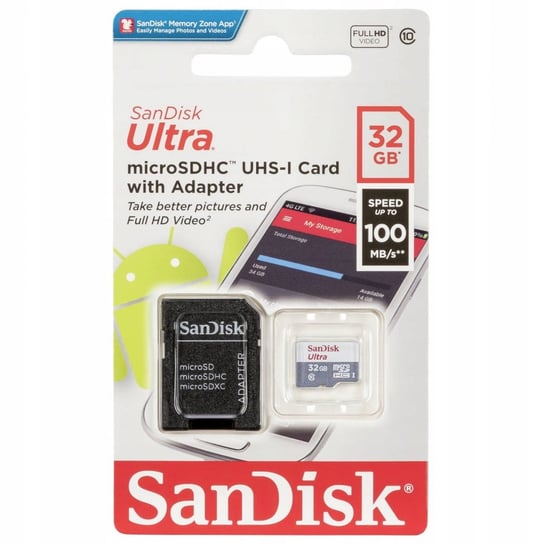 Karta microSD SanDisk SDSQUNR-032G-GN3MA 32 GB SanDisk