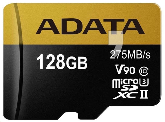 Karta pamięci ADATA AUSDX128GUII3CL10-CA1, microSDXC, 128 GB + adapter ADATA