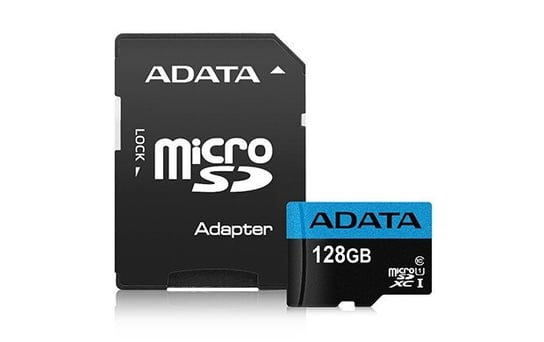 Karta pamięci ADATA microSD Premier, 128 GB, Class 10 + adapter SD Adata
