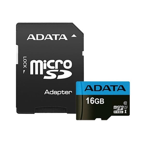 Karta pamięci ADATA microSD Premier, 16 GB, Class 10 + adapter SD Adata