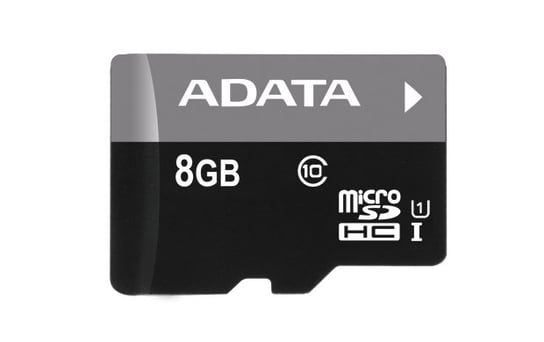 Karta pamięci ADATA microSD Premier 8GB UHS-1/class10 + adapter ADATA