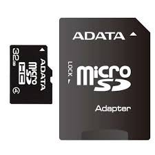Karta pamięci ADATA microSDHC, 32 GB, Class 4 + adapter SD ADATA