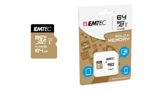 Karta pamięci EMTEC microSDXC, 64 GB, Class 10 Emtec