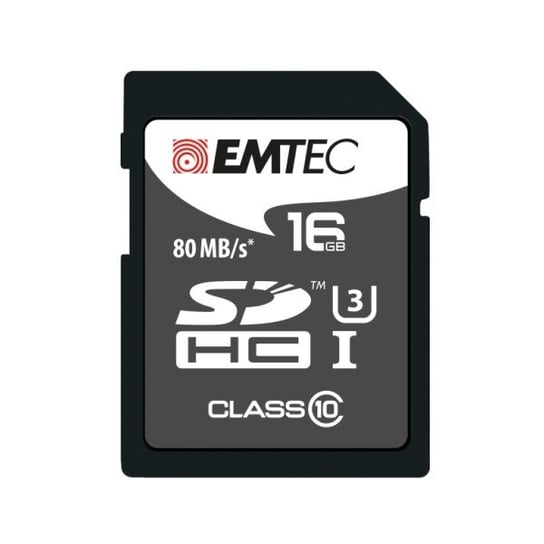 Karta pamięci EMTEC SDHC, 16 GB, Class 10 Emtec