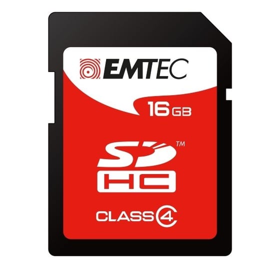 Karta pamięci EMTEC SDHC, 16 GB, Class 4 Emtec