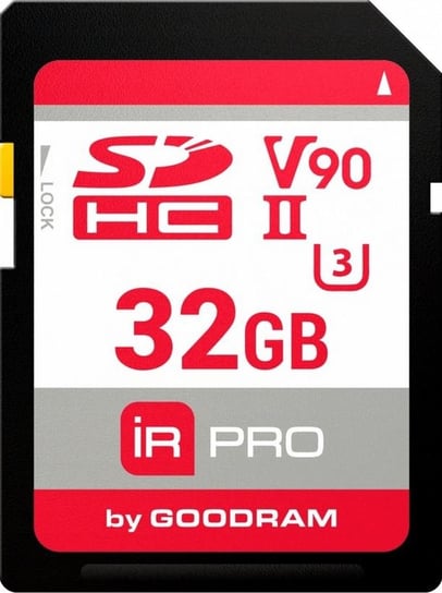 Karta pamięci GOODRAM Iridium Pro IRP-S9B0-0320R11, SDHC, 32 GB GoodRam