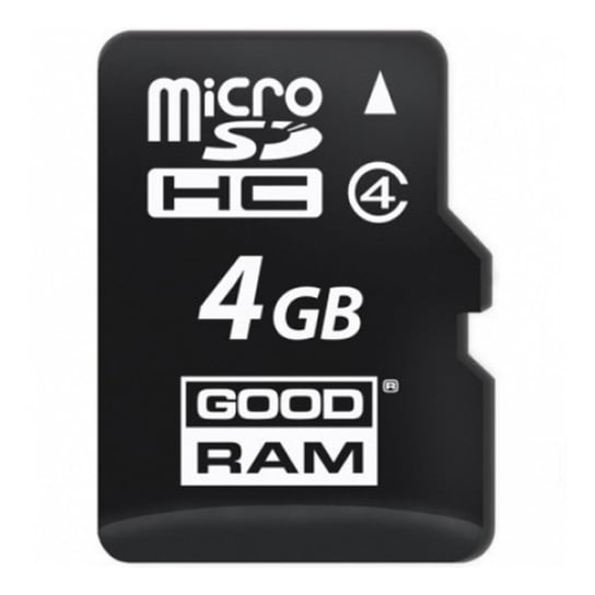 Karta pamięci GOODRAM microSDHC, 4 GB, Class 4 GoodRam