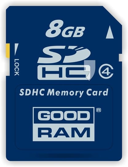 Karta pamięci GoodRam Secure Digital 8GB SDHC 4 GoodRam