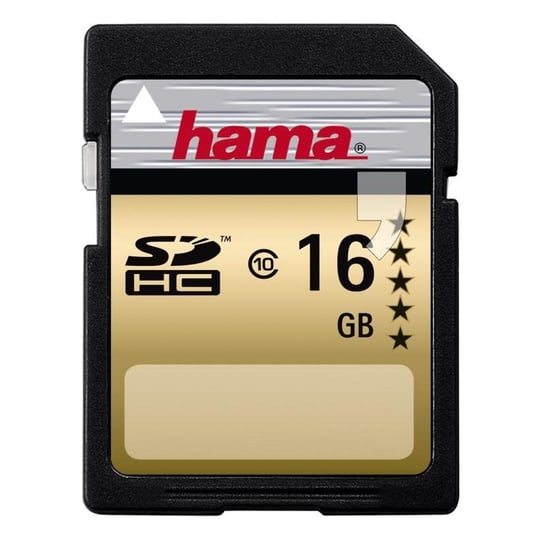 Karta pamięci HAMA SD SDHC 16GB GOLD c10 Hama