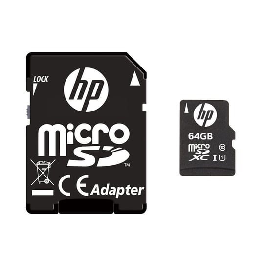 Karta pamięci HP Micro SDxc 64 Gb Uhs-I klasy 10 + adapter SD Inna marka