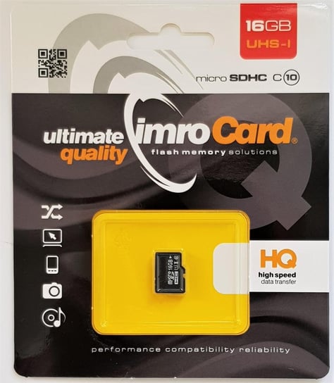 Karta pamięci IMRO, microSDHC, 16 GB Imro