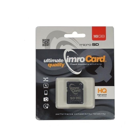 Karta pamięci IMRO, microSDHC, 8 GB + adapter Imro