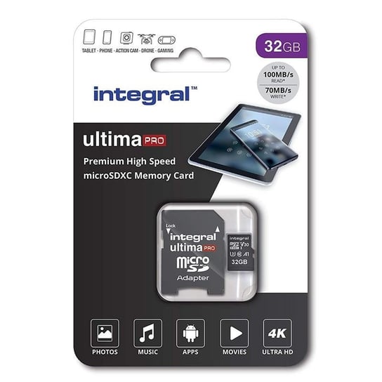 Karta pamięci INTEGRAL, 32 GB Integral