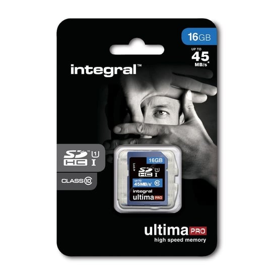 Karta pamięci INTEGRAL SDHC, 16 GB, Class 10 Integral