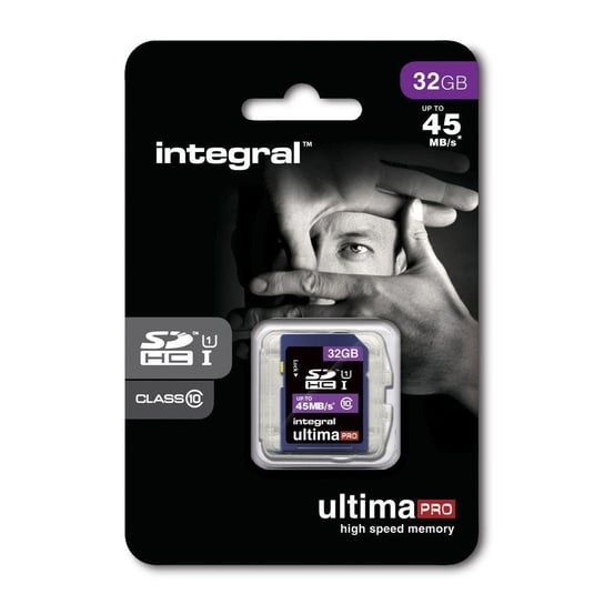 Karta pamięci INTEGRAL SDHC, 32 GB, Class 10 Integral