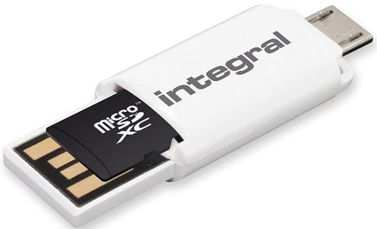 Karta pamięci INTEGRAL Smartphone&Tablet, microSDHC, 32 GB + czytnik kart pamięci Integral