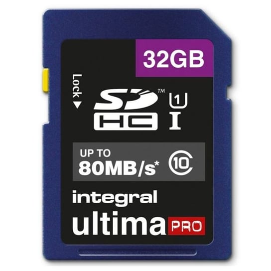 Karta pamięci INTEGRAL UltimaPro, SDHC, 32 GB Integral