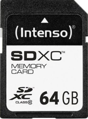 Karta pamięci INTENSO 3.41149e+006, SDXC, 64 GB Intenso