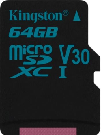 Karta pamięci KINGSTON Canvas Go, microSDXC, 64 GB Kingston