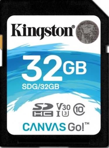 Karta pamięci KINGSTON Canvas Go, SDHC, 32 GB Kingston