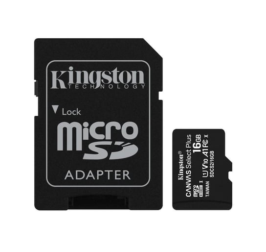 Karta pamięci KINGSTON Canvas Select Plus, microSD, 16 GB Kingston