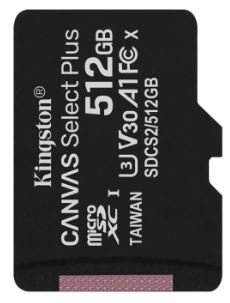 Karta pamięci KINGSTON Canvas Select Plus, microSDHC, 512 GB Kingston