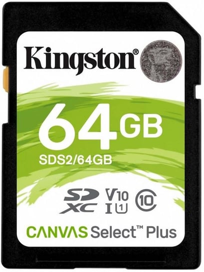 Karta pamięci KINGSTON Canvas Select Plus SDS2/64GB, SDXC, 64 GB Kingston