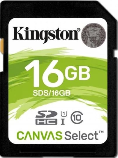 Karta pamięci KINGSTON Canvas Select, SD, 16 GB Kingston