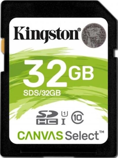 Karta pamięci KINGSTON Canvas Select, SDHC, 32 GB Kingston