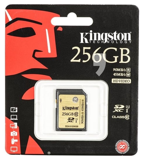 Karta pamięci KINGSTON SDA10/256GB, SDXC, 256 GB Kingston