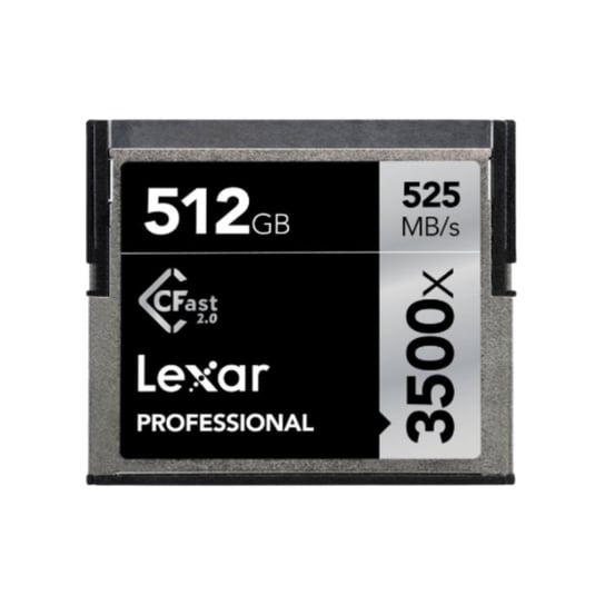Karta Pamięci Lexar Pro 3500X Cfast (Vpg-130) R525/W445 512Gb Lexar