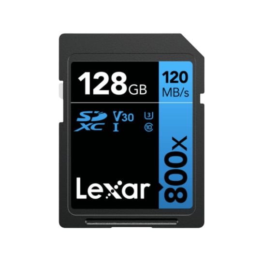 Karta Pamięci Lexar Professional 800X Sdxc Uhs-I Cards, C10 V30 U3, R120/45Mb 128Gb Lexar